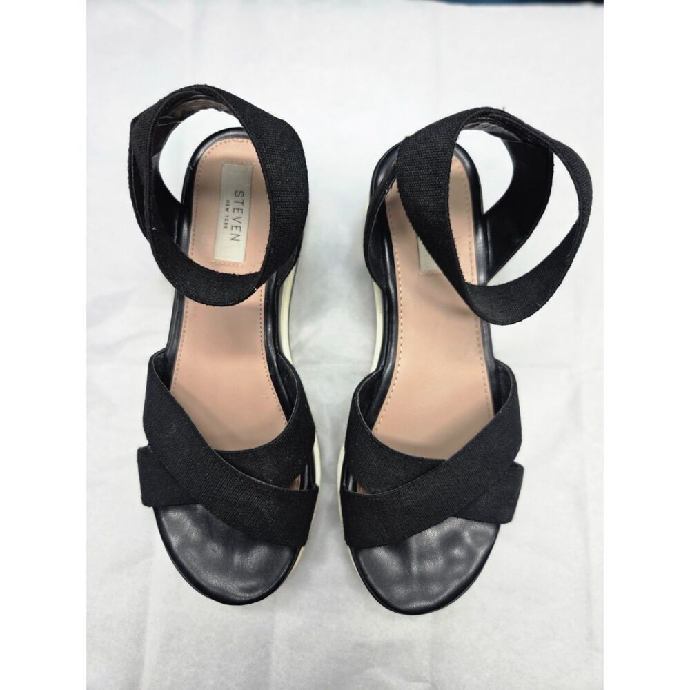 Steven New York "Macon" Wedge Sandals